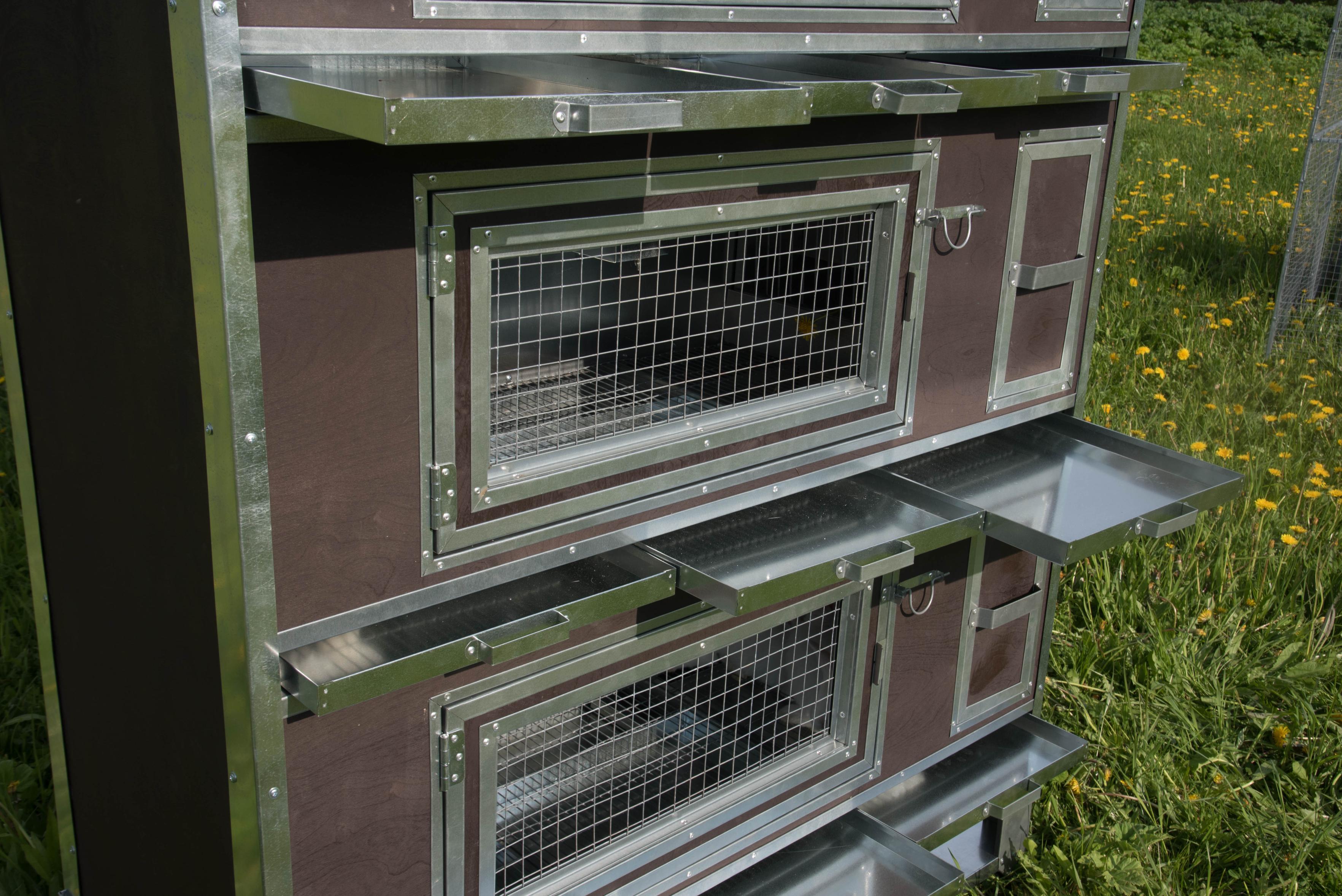 Утепленный отапливаемый крольчатник "Бестселлер" М-13. Фото 11