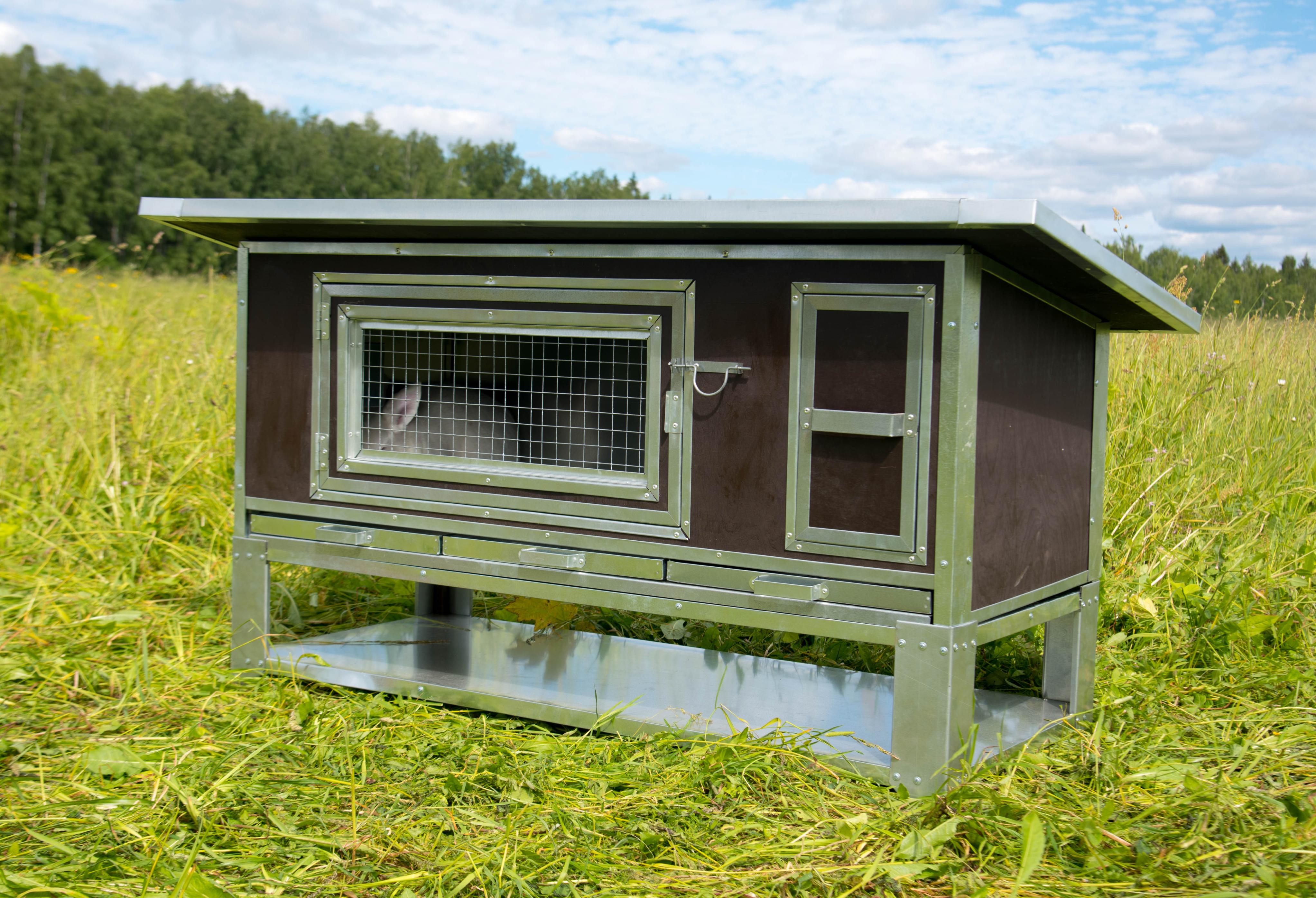 Утепленный отапливаемый крольчатник "Бестселлер" О-11. Фото 7