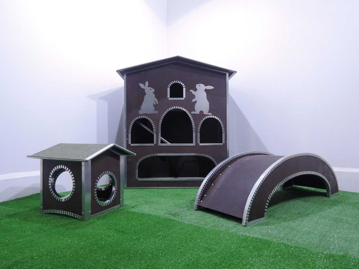 Лазелка для декоративных кроликов "Домик". Фото 4