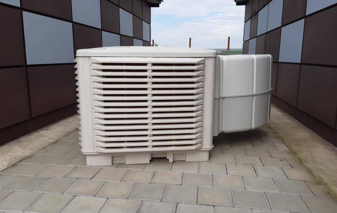 Охладитель-увлажнитель 380V Подача воздуха боковая. Фото 9