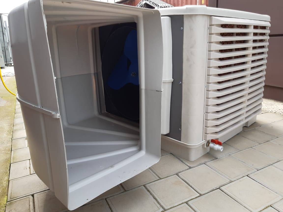 Охладитель-увлажнитель 220V Подача воздуха нижняя.. Фото 3