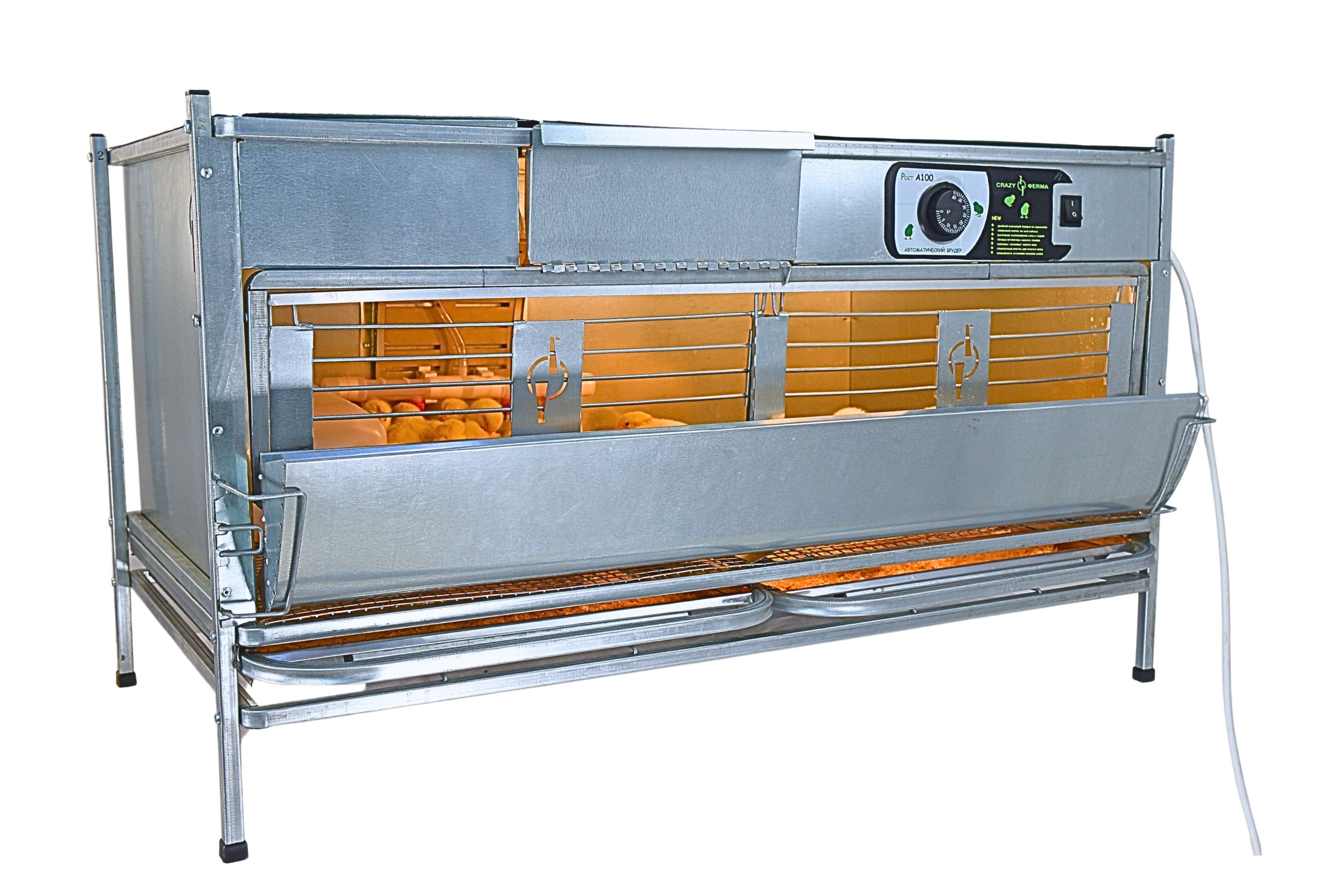 Брудер для цыплят автоматический "Рост А100.4". Фото 1