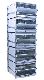 Рамная клетка для перепелов на 150 голов