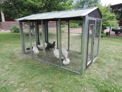 Домики и выгулы для индюков